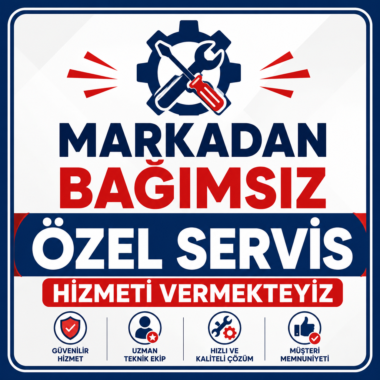 İncirliova Öztiryakiler Servisi markadan bağımsız özel servis hizmeti